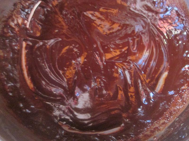 rozpustena cokolada, rychle sladke kolace recepty nepecene