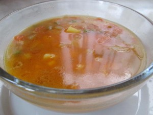 zdrava a lacna cicerova polievka zeleninova